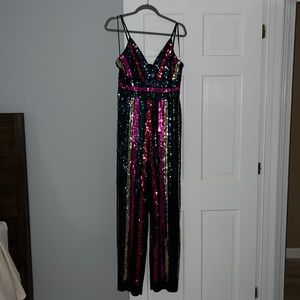 Express sequin jumpsuit